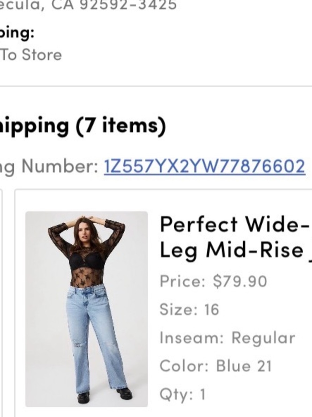 Torrid NWT Wide Leg Stretch Jean - Picture 9 of 15